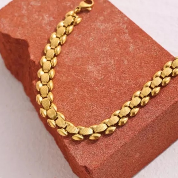 💛Gold plated chain bracelet - Picture 4 of 8